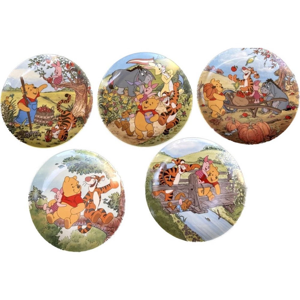 Bradford Exchange Winnie the Pooh limited edition collectors plate set of 5